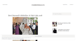 Desktop Screenshot of fashionmag.us